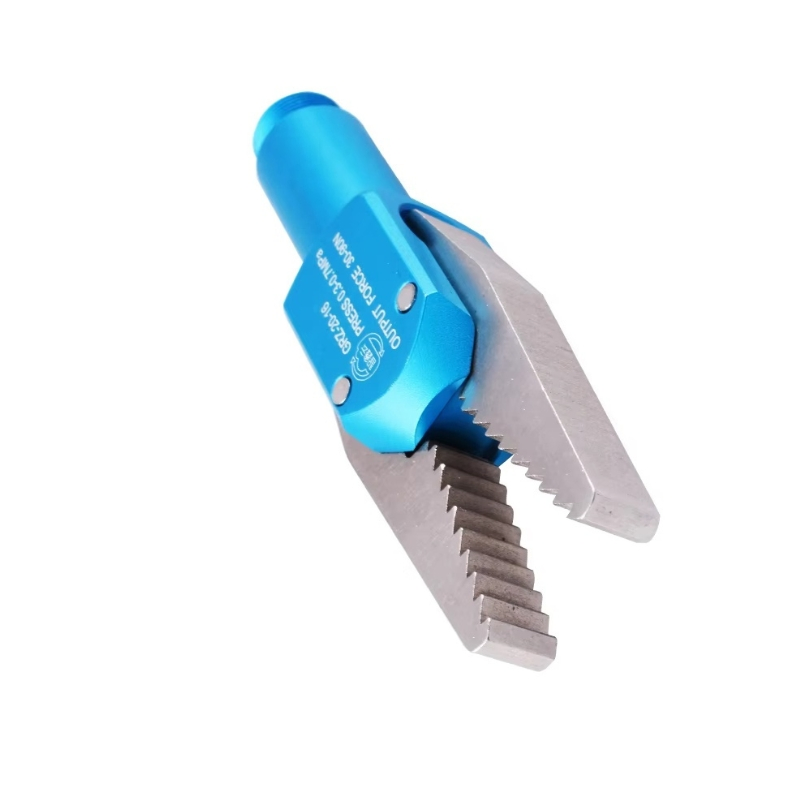 Grz-20-16jl Grz-20-16h Grz-20-16y Pneumatic Finger Gripper, End of Arm Tool for Industrial Robots, High-Performance Stainless Steel &amp; Aluminum Alloy
