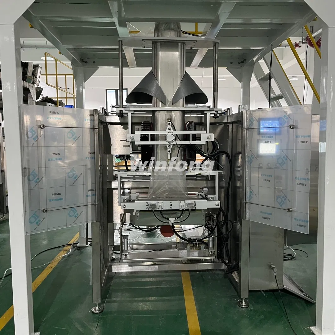 Automatic Big Bag Vertical Grains Pellets Filling Bagging Sealing Packing Machine