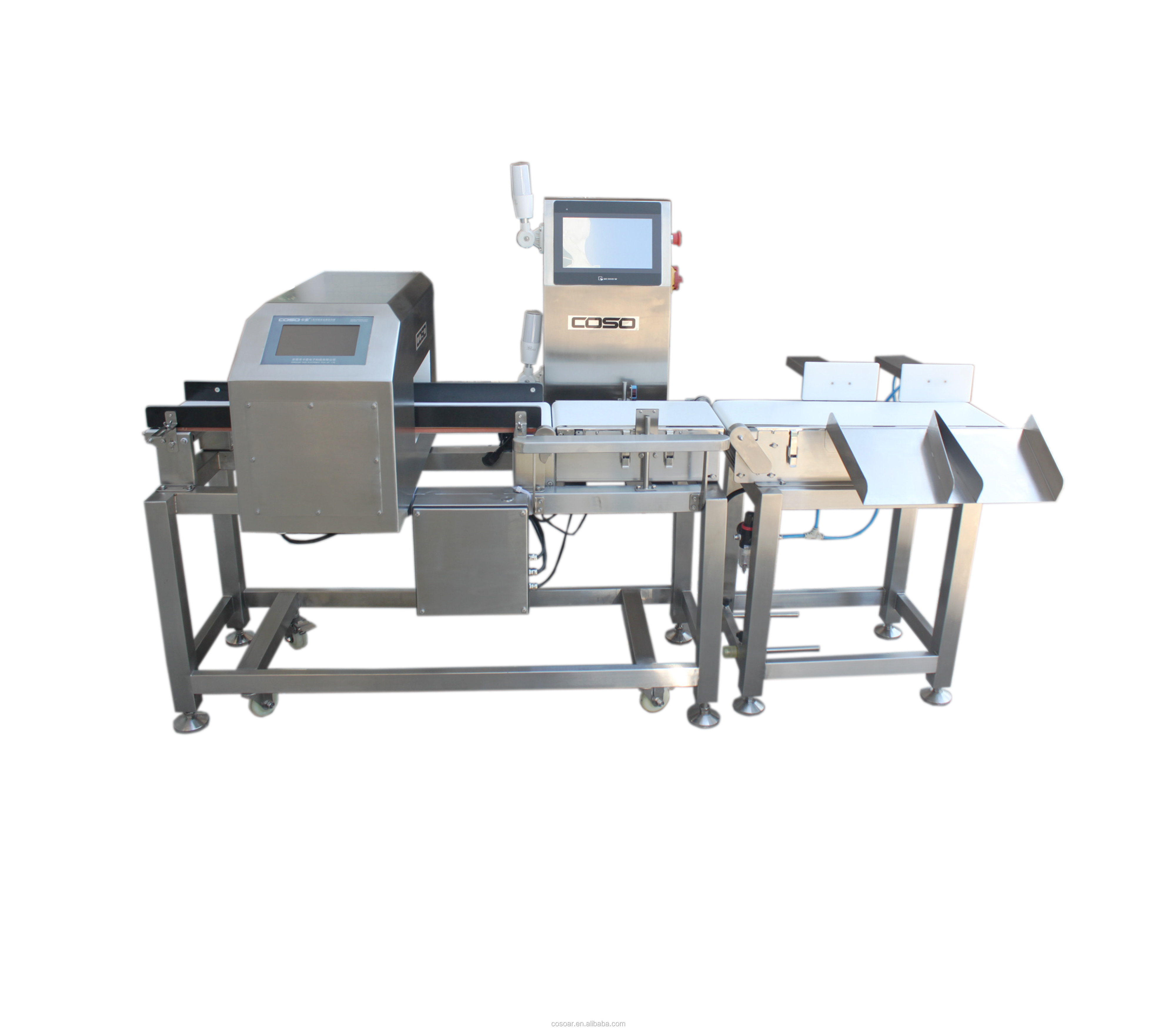 Detailed View of Checkweigher UI