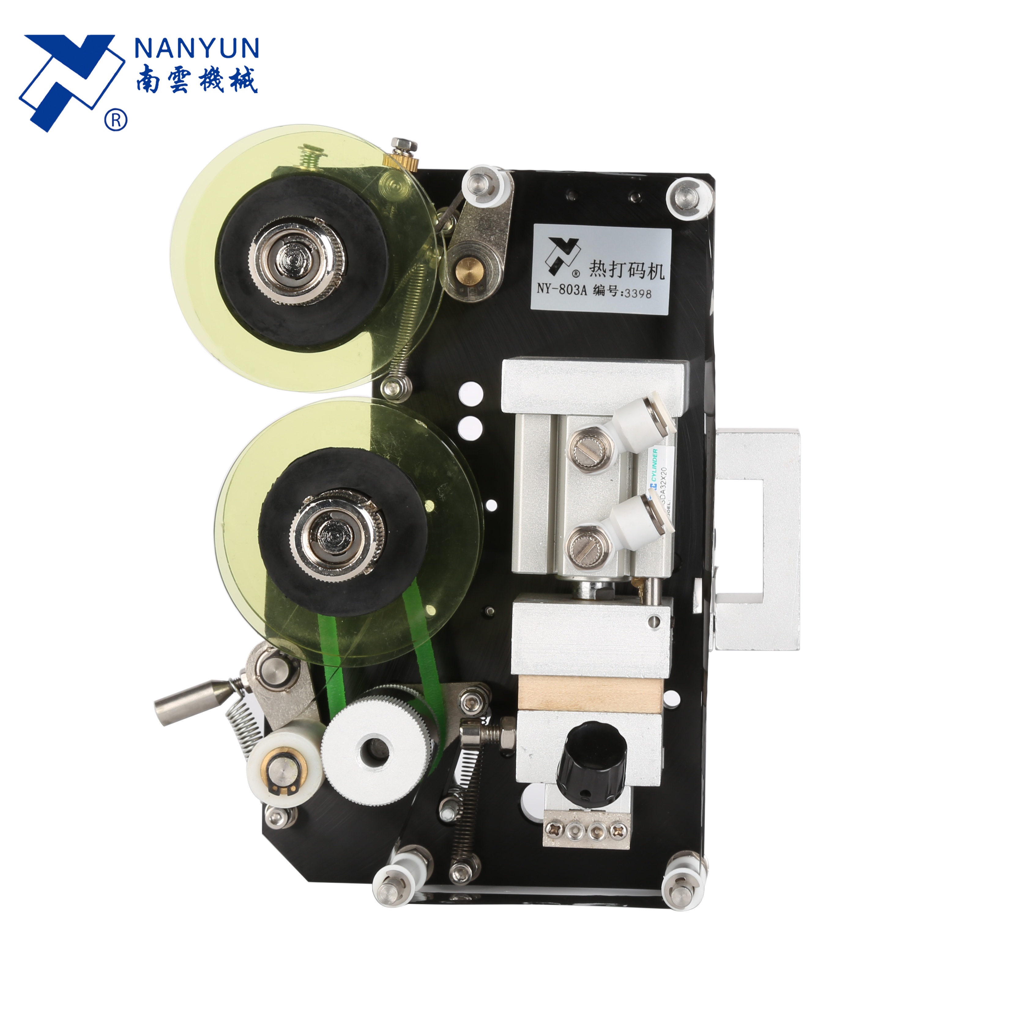 NY-803A Automatic Expiry Date Code Batch Number Coding Machine for VFFS Pouch Bag Packaging System and Bottle Labeling Machine