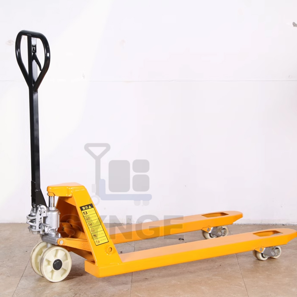 Synge Warehouse Material Handling Equipment Manual 2 Ton Hand Pallet Jack Hand Hydraulic Pallet Truck For Sale