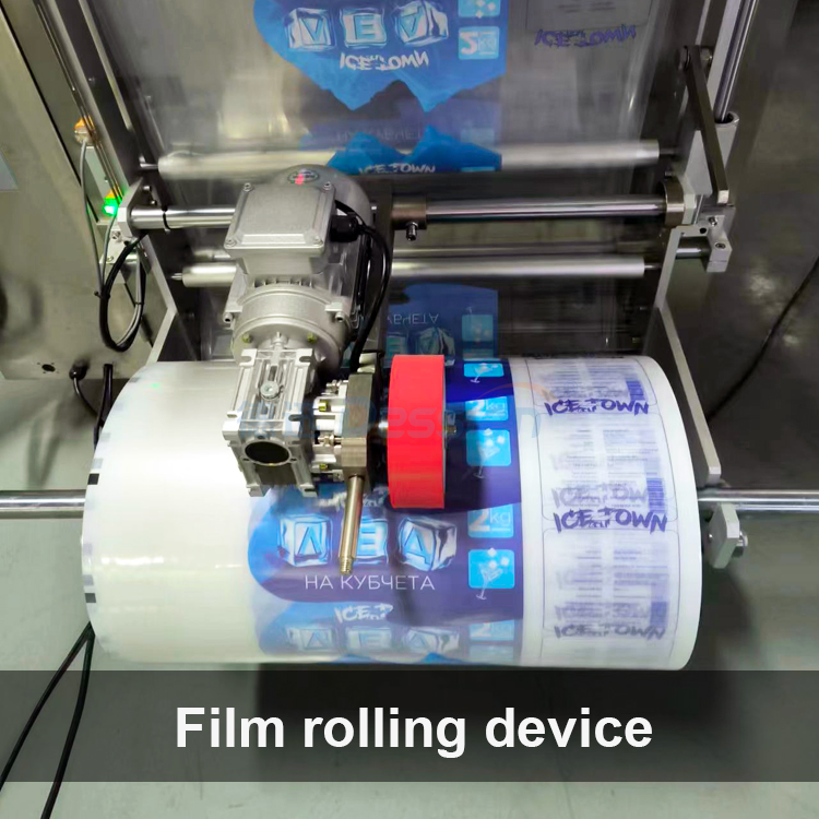 Commercial Automatic 2kg 5kg 10kg Ice Cube Packaging Machine Vertical Ice Packing Machine in Cubes