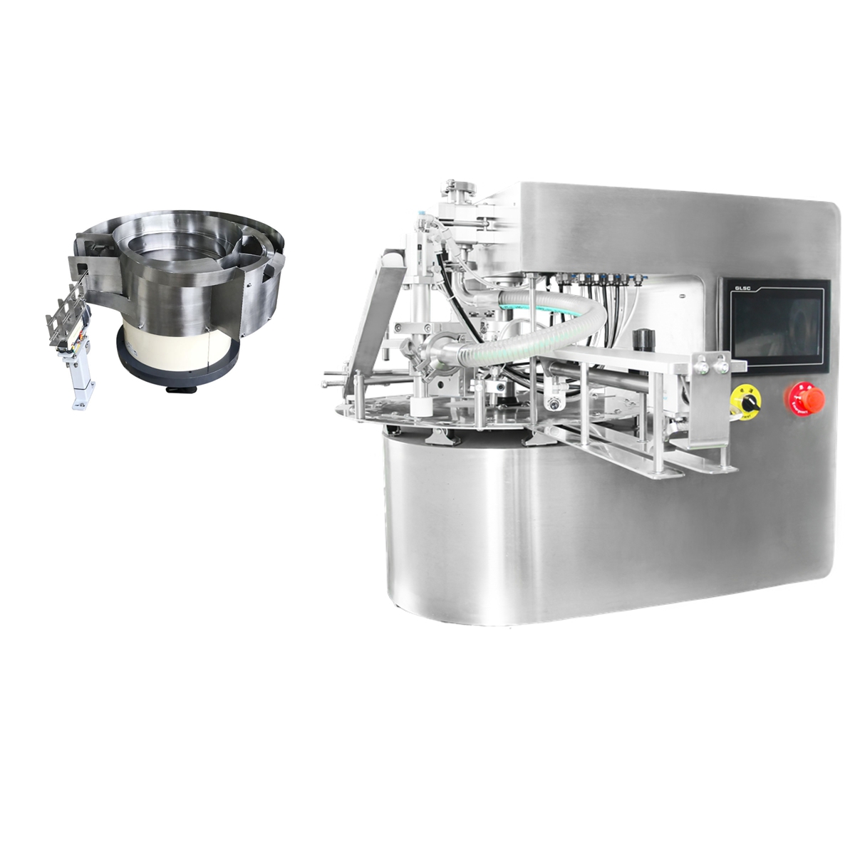 Vibration Bottle Cap Feeder Automatic Feeding System with Gearbox Core Component 1 Year Warranty for Automation and Assembly
