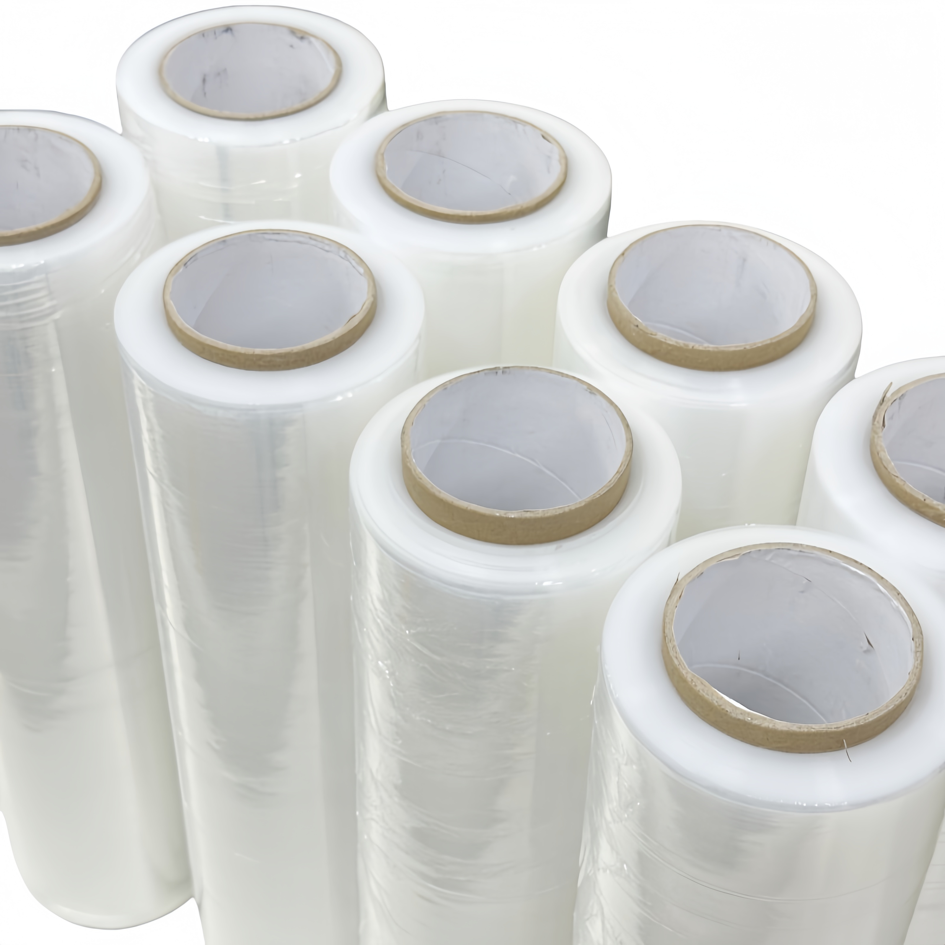50cm LLDPE Stretch Film 23m Thick Machine Grade Protective Film Pallet Packaging For Logistics Storage