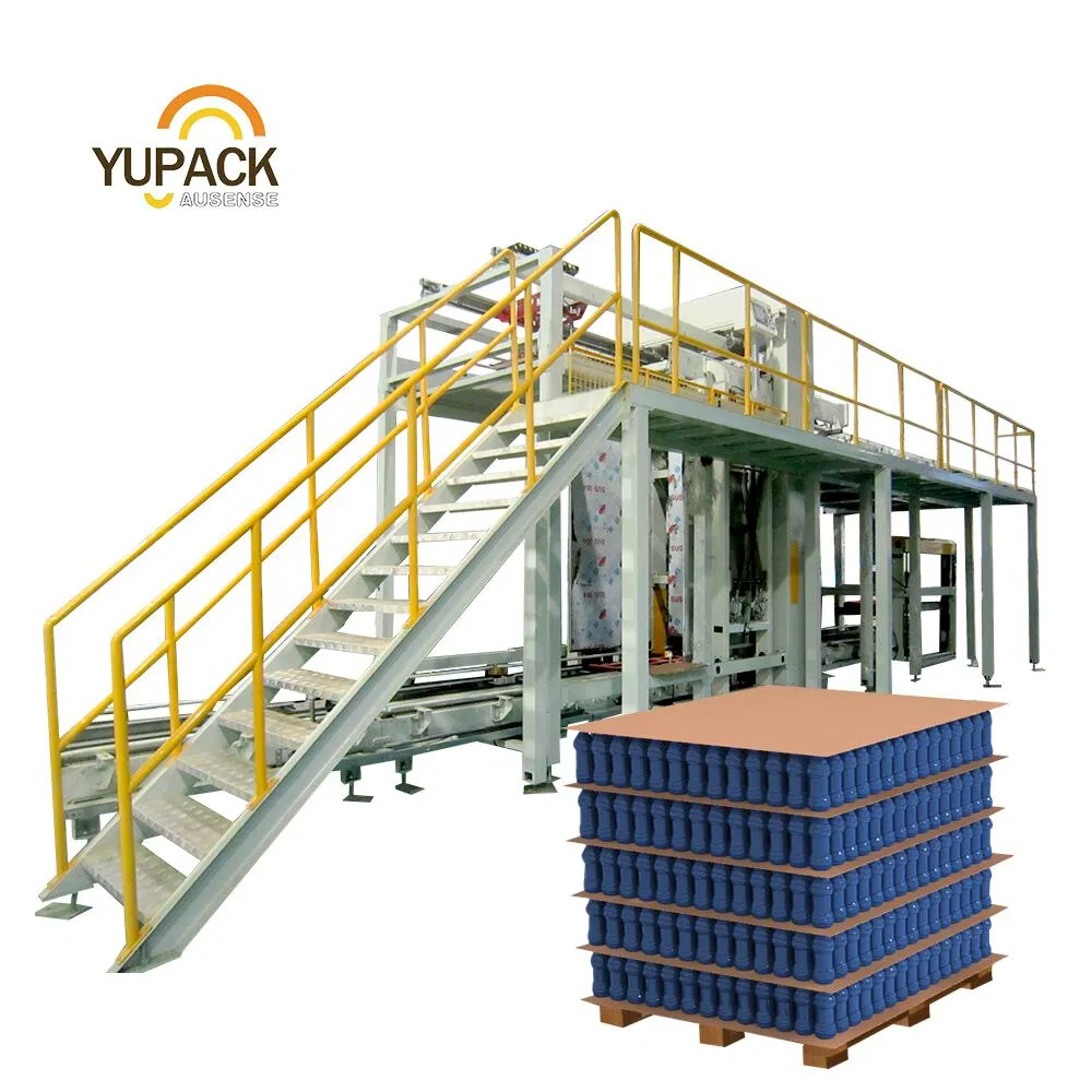 High-Efficiency High Level Depalletizer Canning Depalletizing System