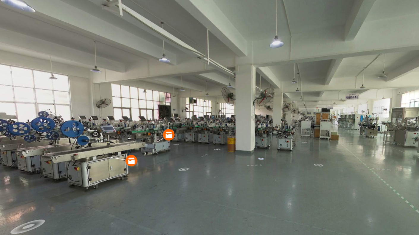 Desktop Automatic Plane Sticker Labeling Machine Overview