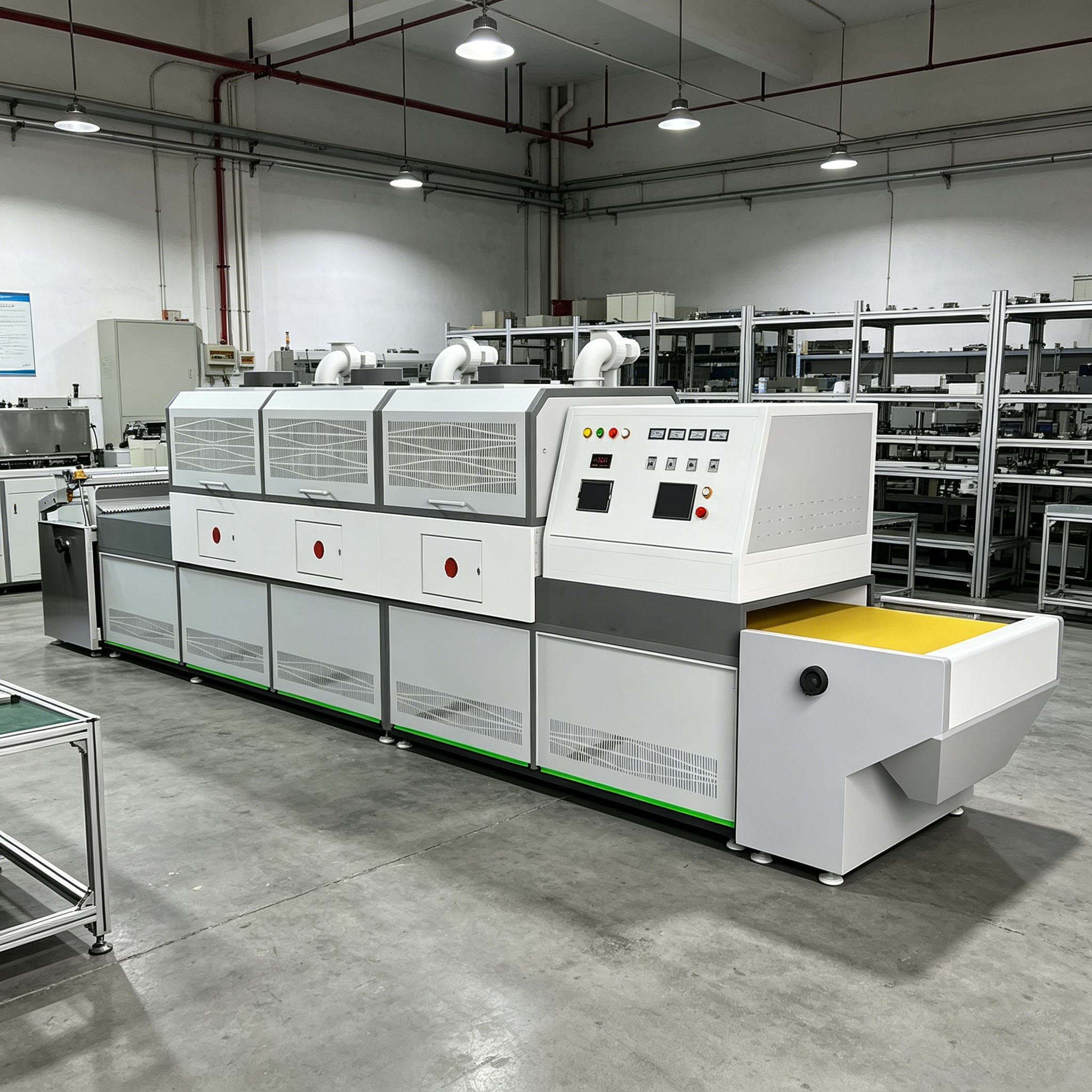 Customized Automatic Conveyor Belt Industrial Microwave Dryer
