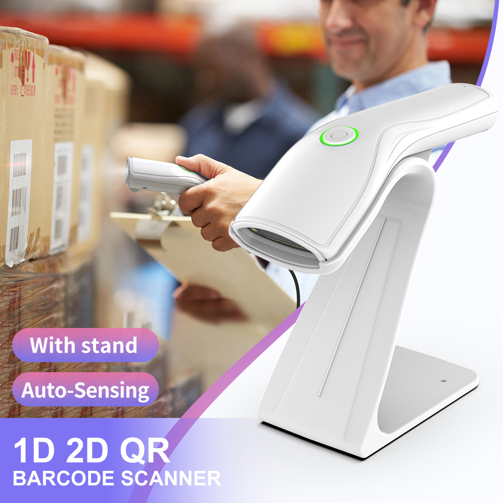 Xincode Barcode Scanner China Factory 2D 1D Handheld Wireless Bluetooth QR Bar Scanner Barcode Reader For Supermarket Inventory