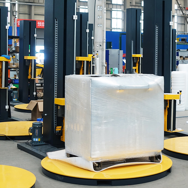 Industrial Stretch Wrapper Stretch Film Wrapping Machine Pallet Wrapping Machine Economical Automatic Wrapper