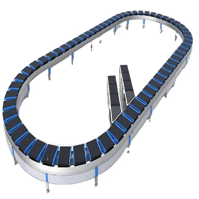 90 Degree Linear Sorter Automatic Weighing Conveying System for Express Logistics Warehouse