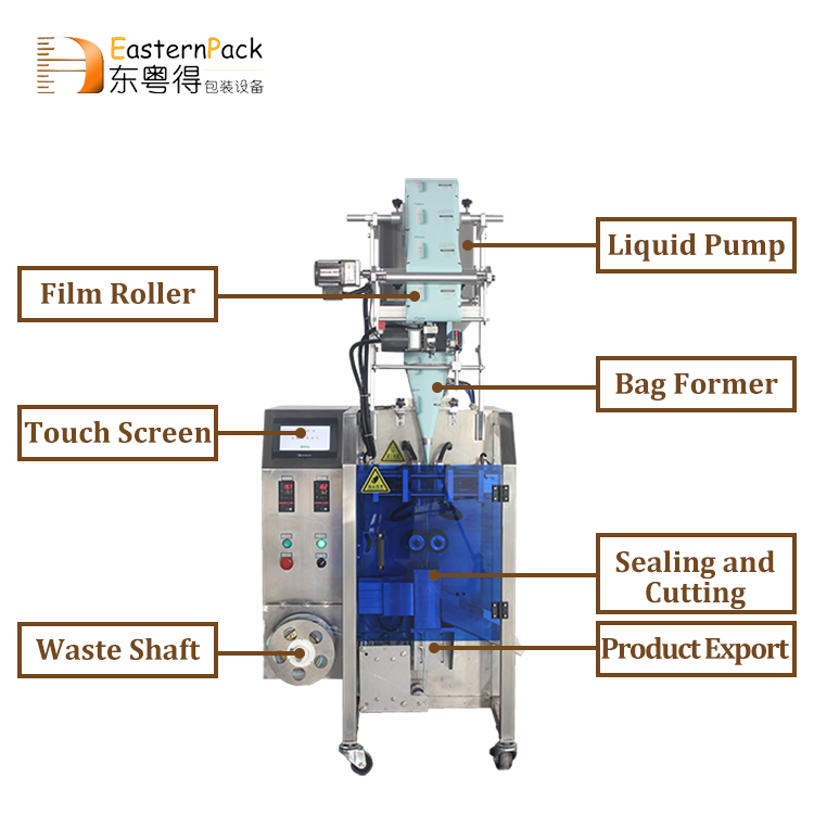 Advanced Tomato Paste Liquid Sachet Packing Machine System