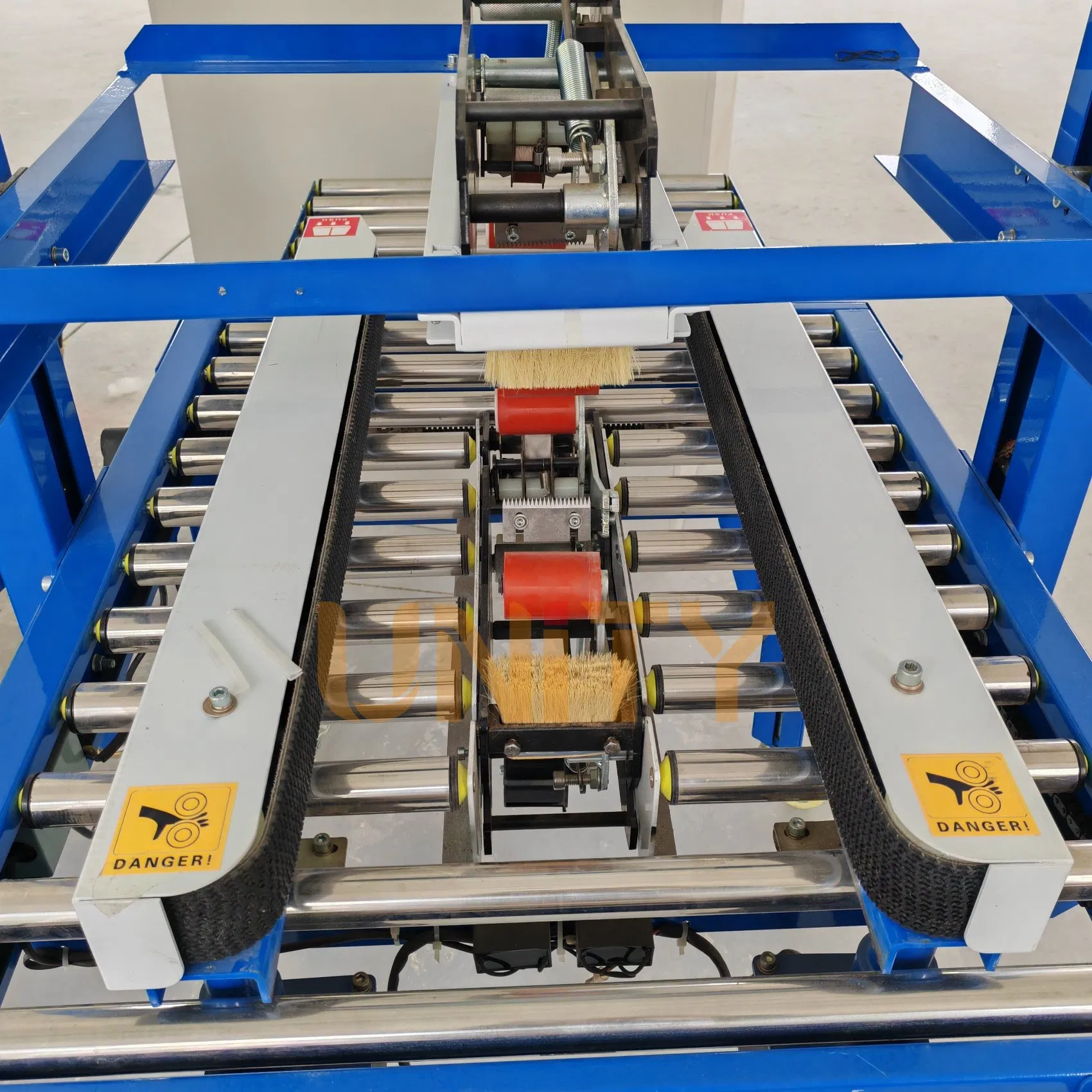 Industry Machinery End of Packing Line Auto Side Adhesive Cartoon Sealer Automatic Carton Sealing Machine