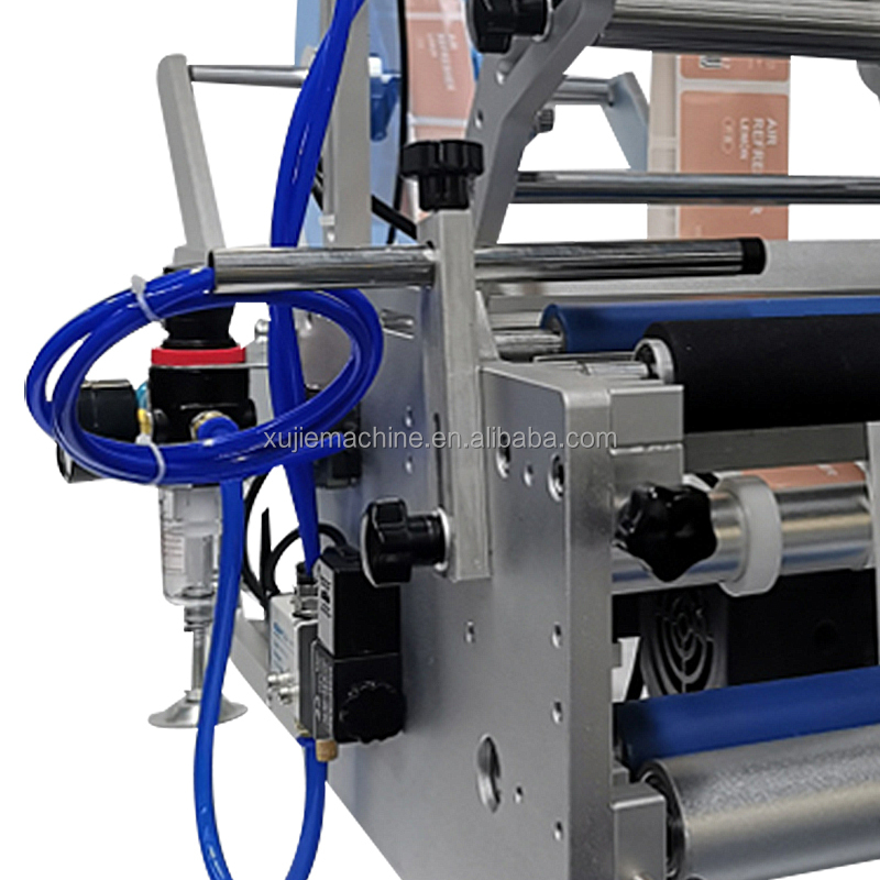 2 Sides Labeling and Coding Machine for Round Bottles Double Side Transparent Label