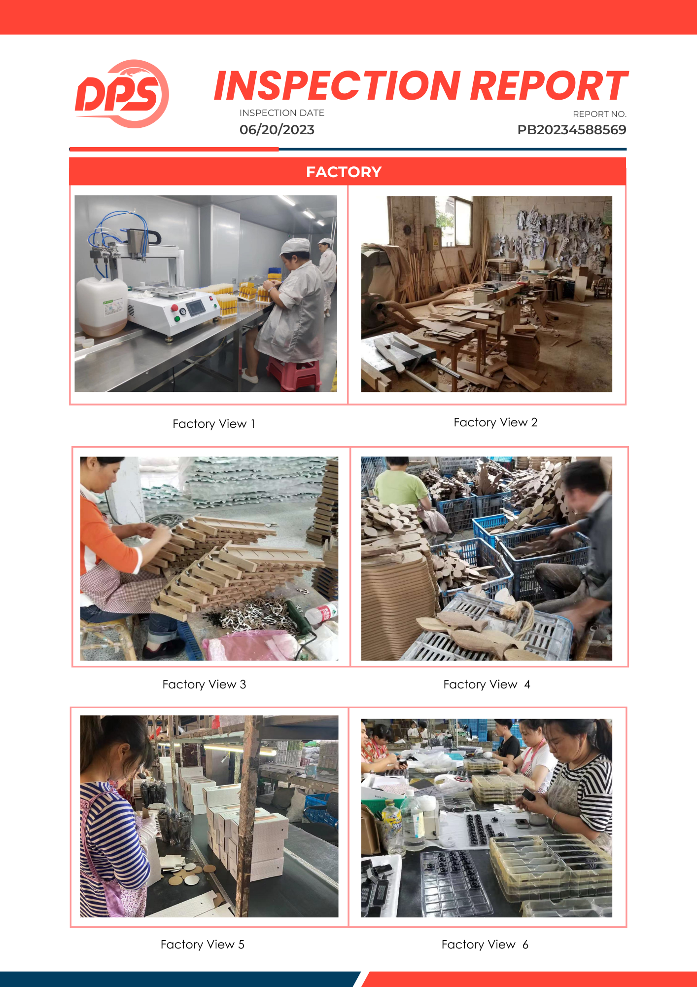 Factory Inspection