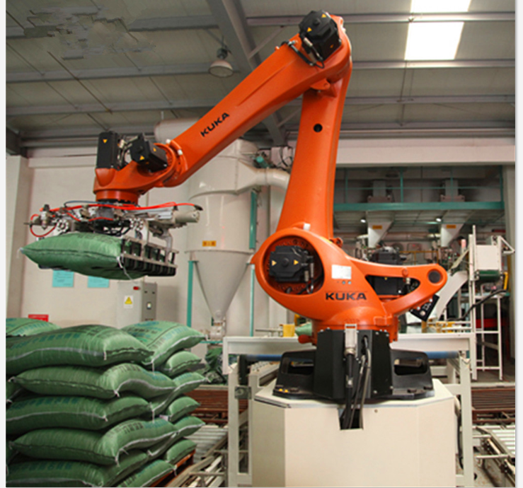 ABB Robot Arm Palletizer,25kg Bags Robot Palletizer Machine,robotic Bag Palletizing System