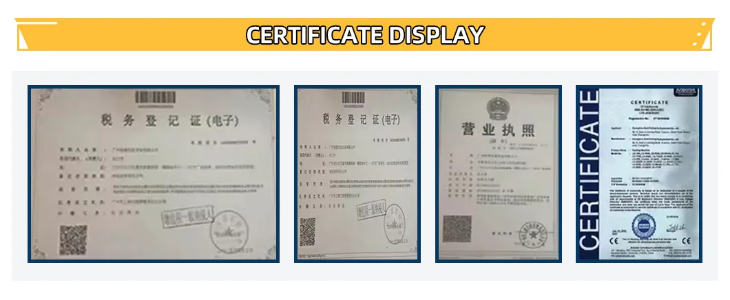 Certifications