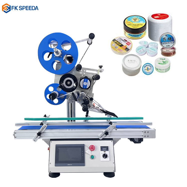 Desktop Automatic Plane Sticker Labeling Machine Main View