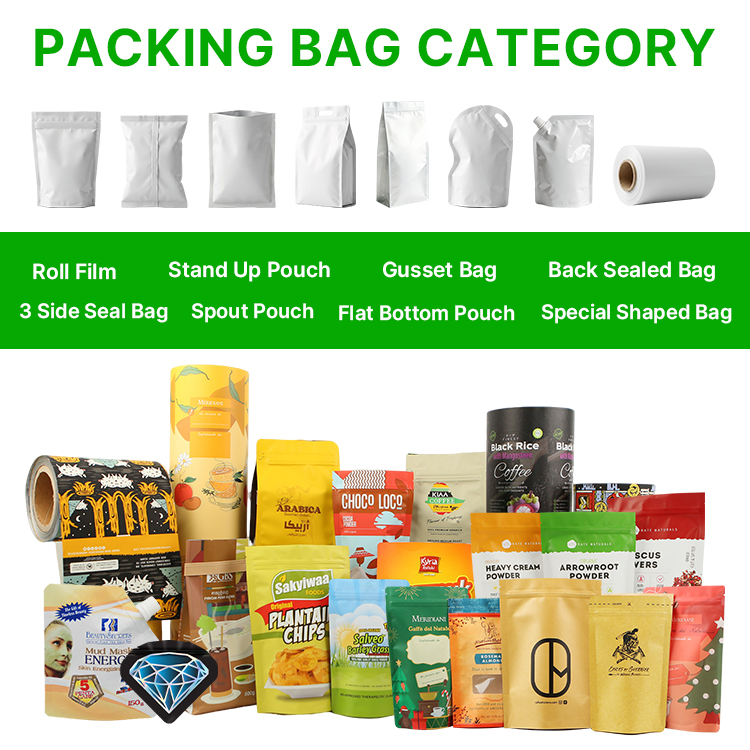 Food Grade Commercial Grade Freezer Sous Vide Safe Pre-Cut Vacuum Seal Clear Food Storage Plastic Resealable Vacuum Food Bags
