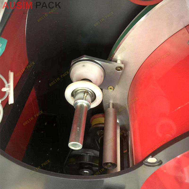 Advanced Quality Electric Automatic Plastic Tube Furniture Horizontal Stretch Wrapper Orbital Wrapping Machine PLC Control