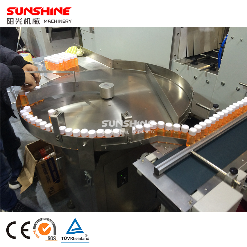 Labor Saving Automated Feeding System with Plastic Glass Compatibility Industrial Bottle Sorting Machine