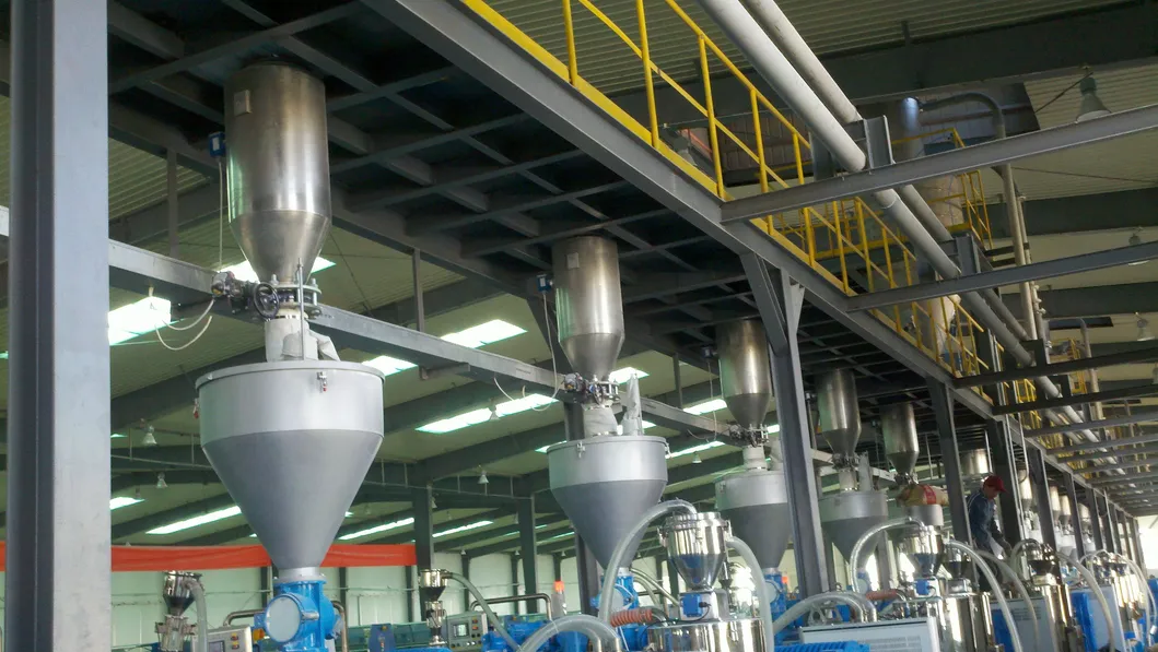 Extruder Feeding System Setup