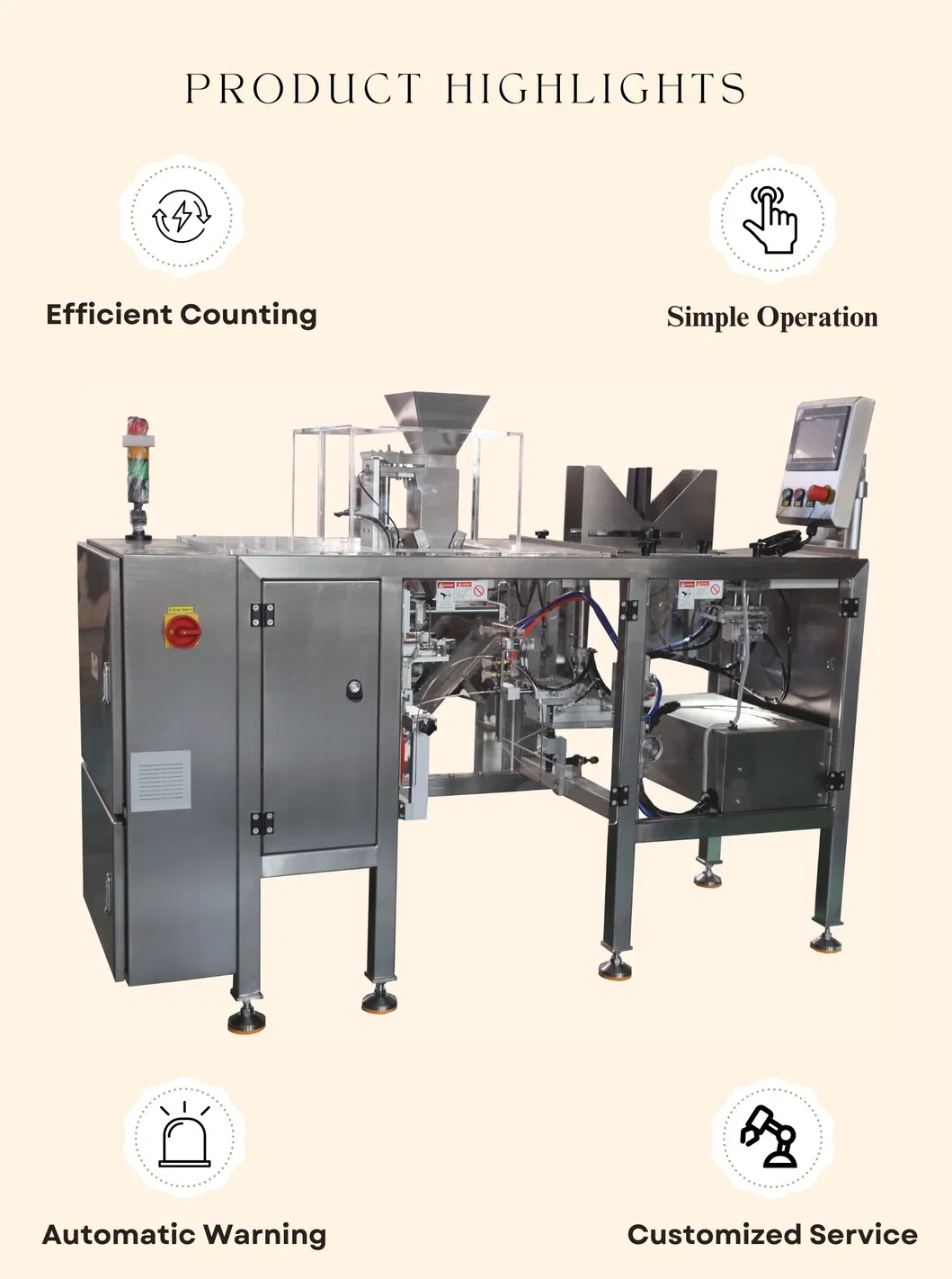Advanced Automated Coffee Bag Packaging System