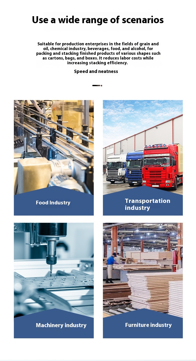Electric Automatic Robotic Palletizer Packaging Machine