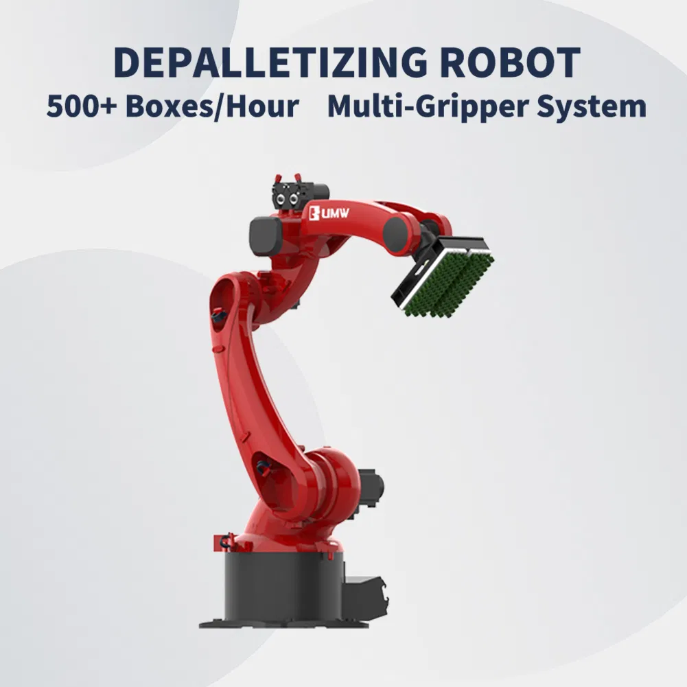 Customizable Robotic Depalletizing System with Versatile Adjustable Arm