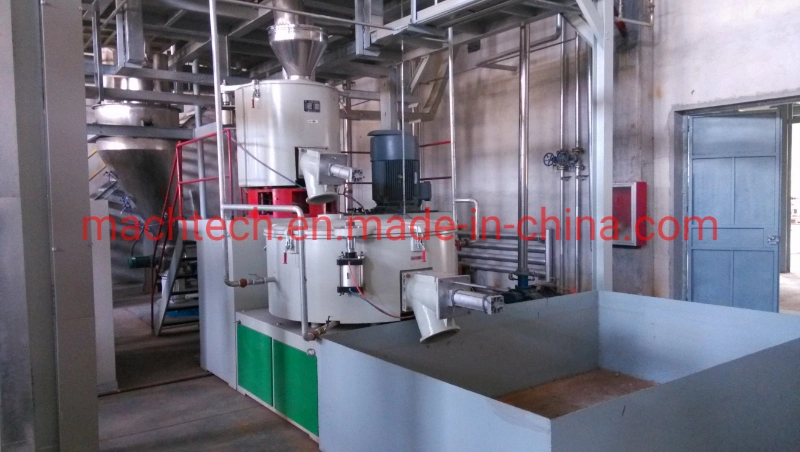 Hot Mixer Upstream Equipment Automatic Weighing, Dosing Batching System