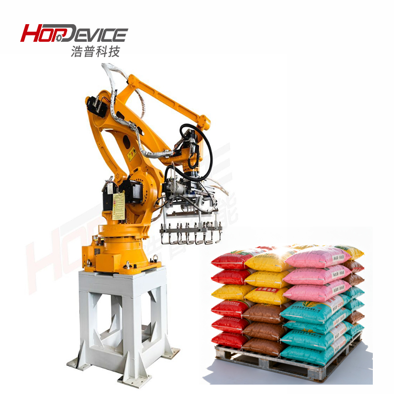End of Line Automation Solutions Free Consultation Safe Palletizing Robot Estun Palletizing Magnetic Gripper for Palletizing
