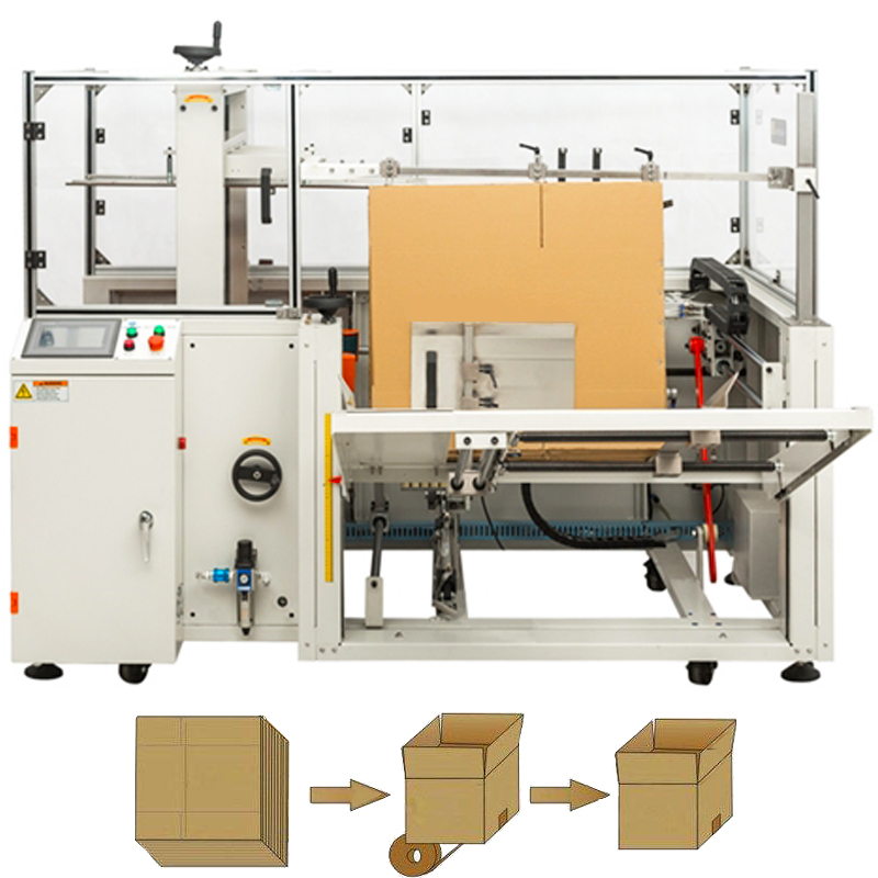 Automatic Case Packer / Case Erector / Carton Box Packing Machine With Factory Price