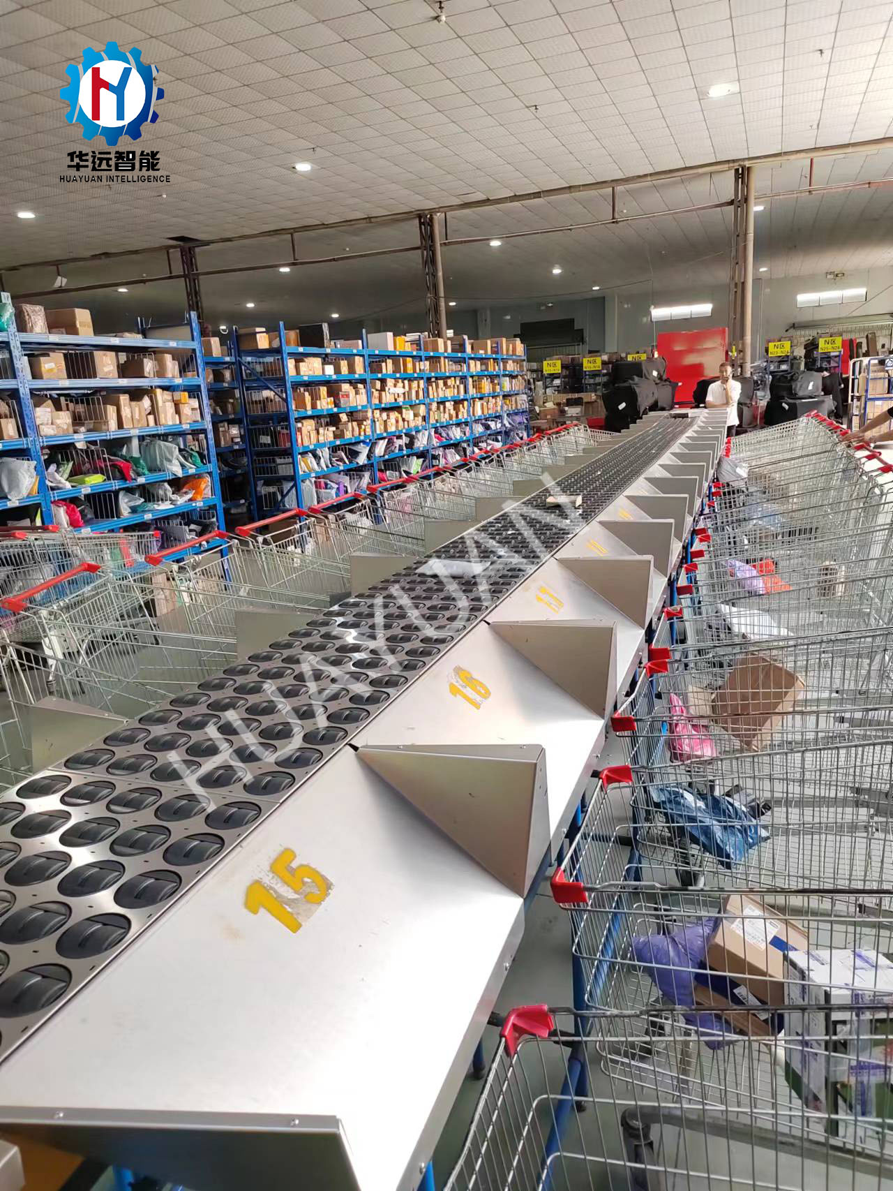 Intelligent parcel sorting system overview