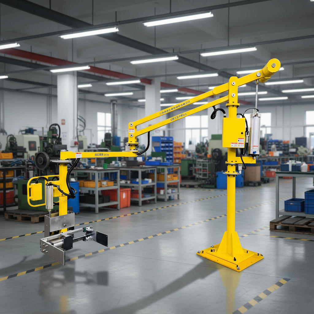 Pneumatic Lifting Equipment Customized Gripper Balanced Manipulators Arm Lifting System