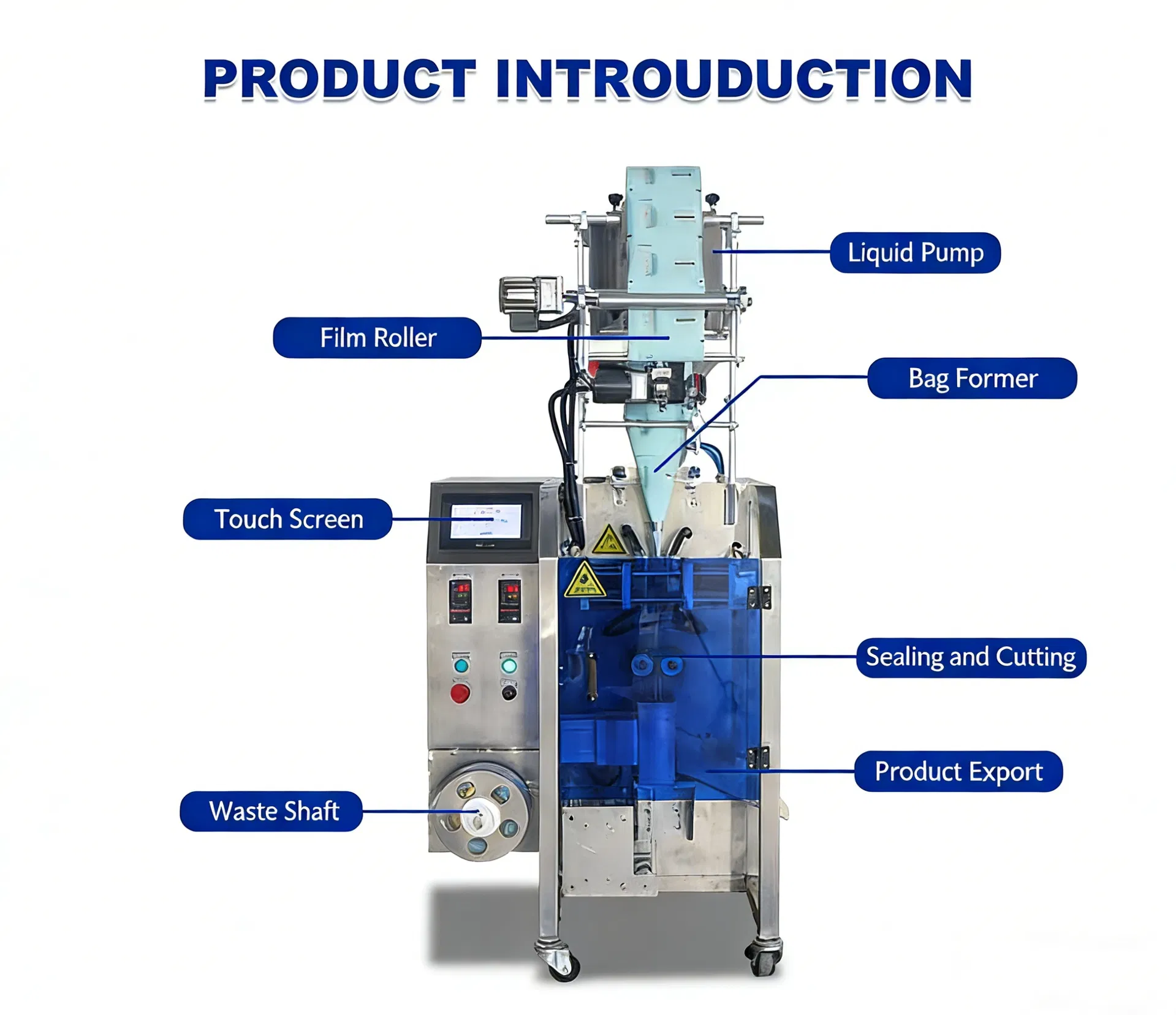 Advanced Tomato Paste Liquid Sachet Packing Machine System