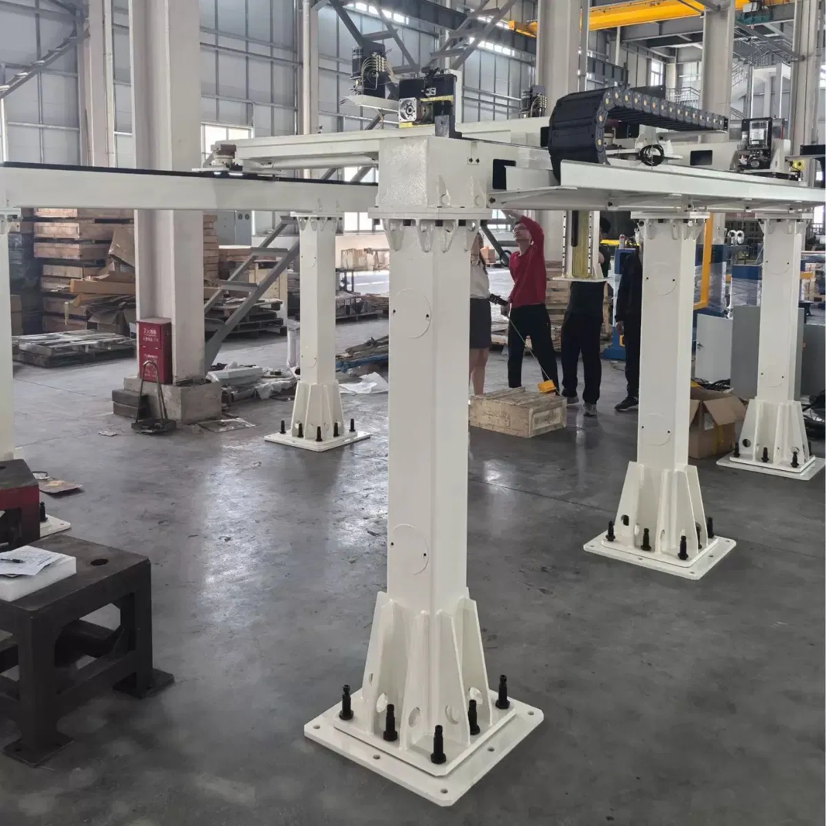Automatic Gantry Palletizing Machine End of Line Palletizer Robot for Packaging Lines
