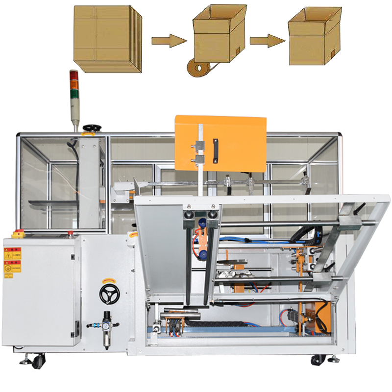 Automatic Case Packer / Case Erector / Carton Box Packing Machine With Factory Price