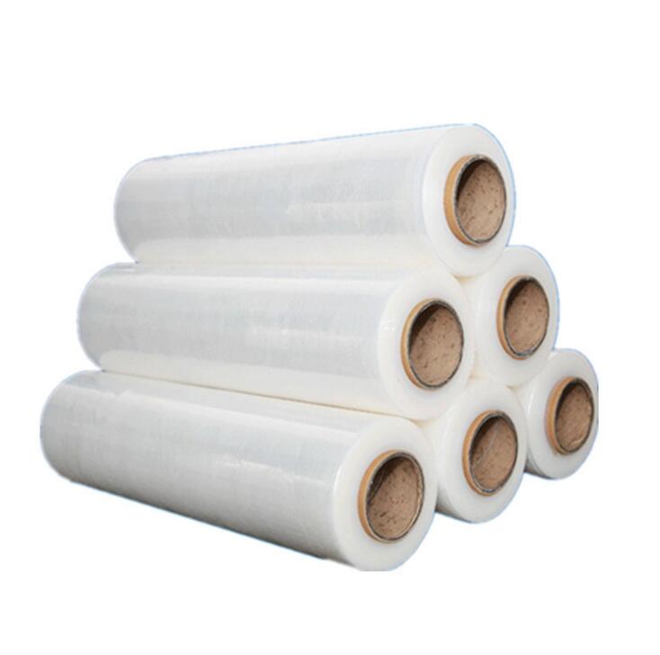 Hot Sales LLDPE Packaging Stretch Wrap Film Shrink Wrap Pe Stretched Film 18"x1500ft