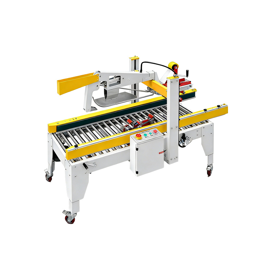 Space Saving Folding Carton Sealing Machine With Compact Structure For Small Workshop And Packaging Line