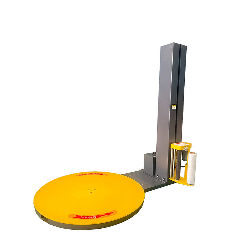 Turntable Pallet Film Stretch Wrap Wrapping Machine Automatic PE Film Packaging Equipment