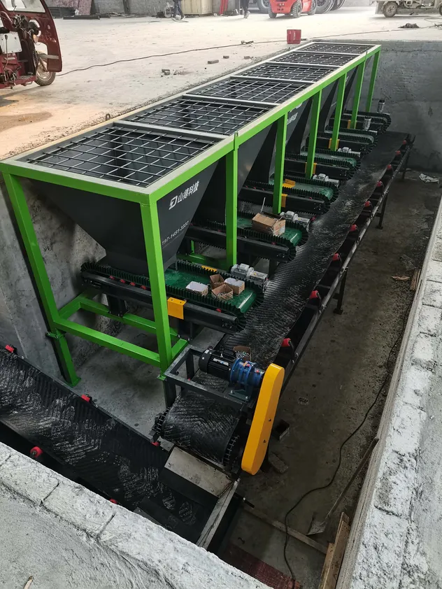 Adjustable Organic Compound Fertilizer Belt Conveyor Dynamic Automatic Weighing and Batching System