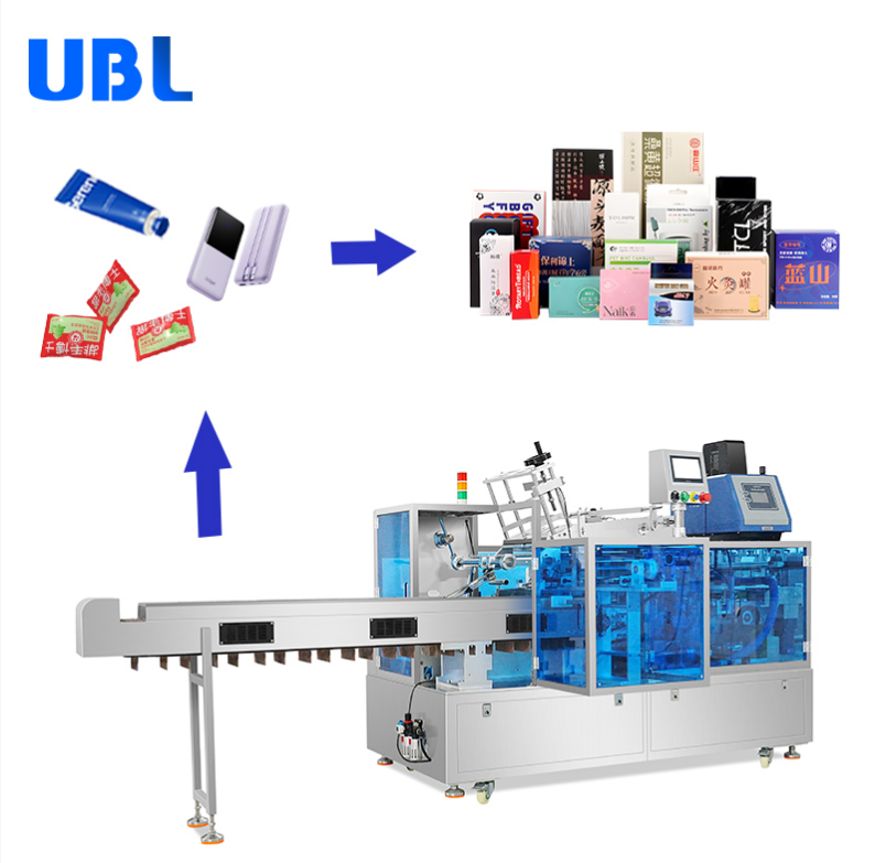 UBL Glue-Free Fully Automatic High Speed Case Cartoning Machine With Multi-Voltage Compatibility