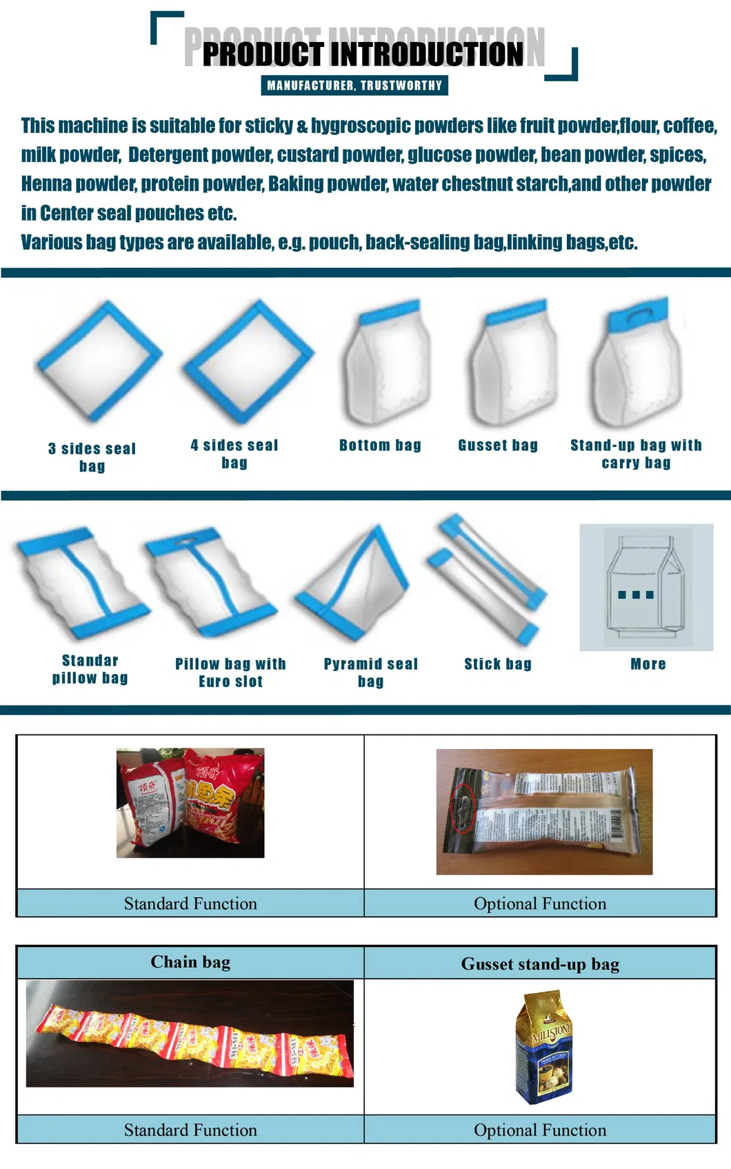 Advanced Vertical Packing System for Efficient Drink Powder Packaging