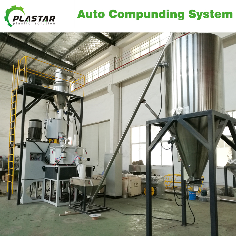 Fully Automatic Powder Pellet Material Mixing Weighing Conveying Handling System