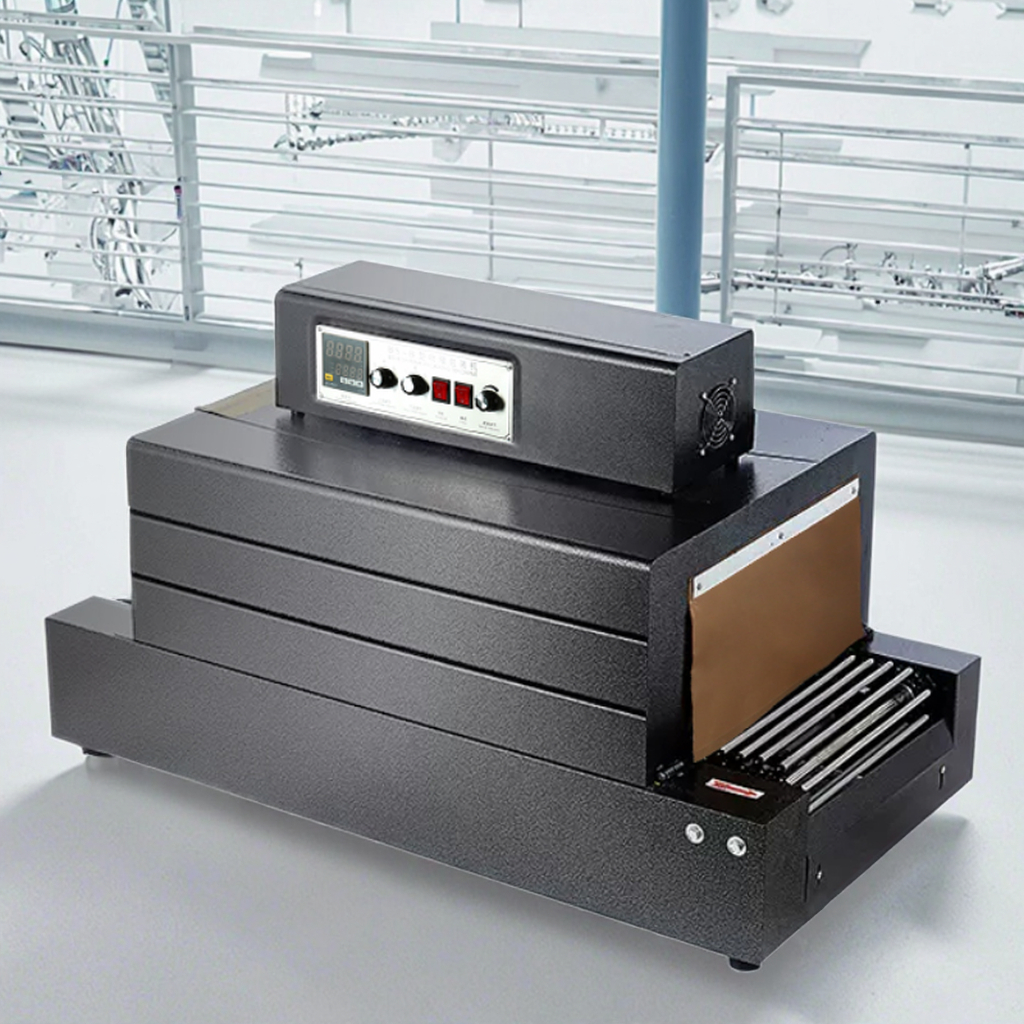 R-Pack Low Noise Shrink Tunnel Machine For Cosmetics Packaging Uniform &amp; Aesthetic Shrink Wrap For Beauty Products