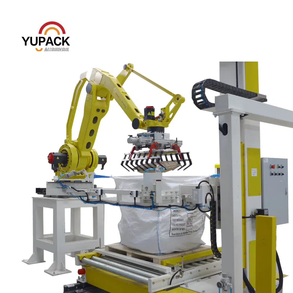 End-of-Line Automation: From Bag Palletizing to Ton Bag Handling on One Integrated Line