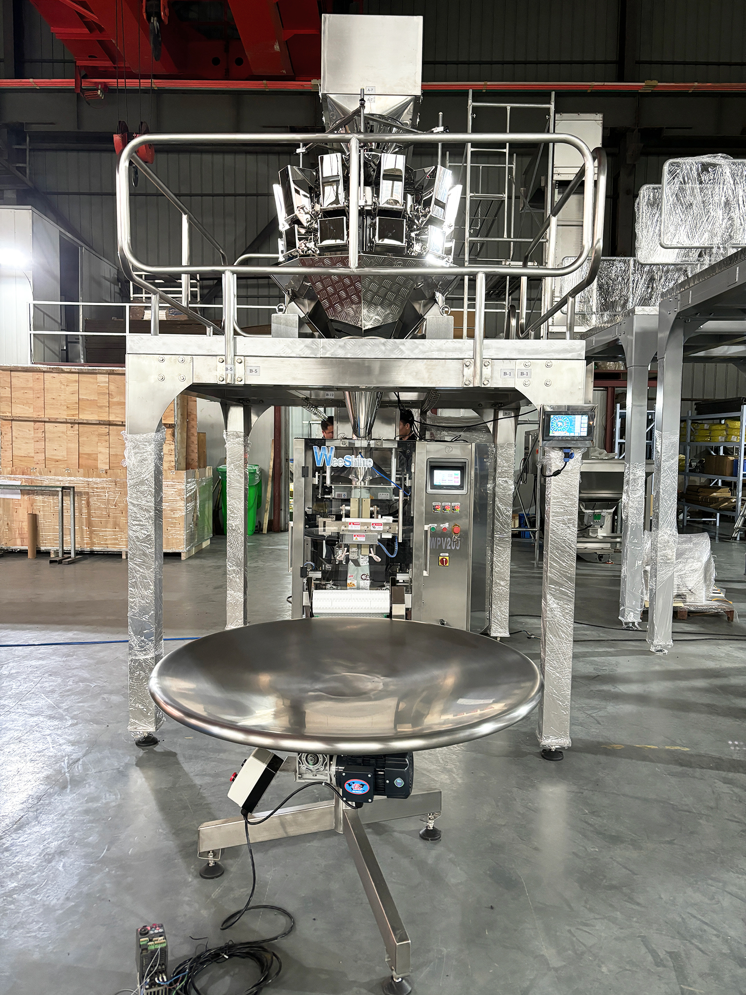 Automatic Multifunction Biscuit Popcorn Packaging Machine Sealing Snack Vertical Nitrogen Banana Potato Chips Packing Machine