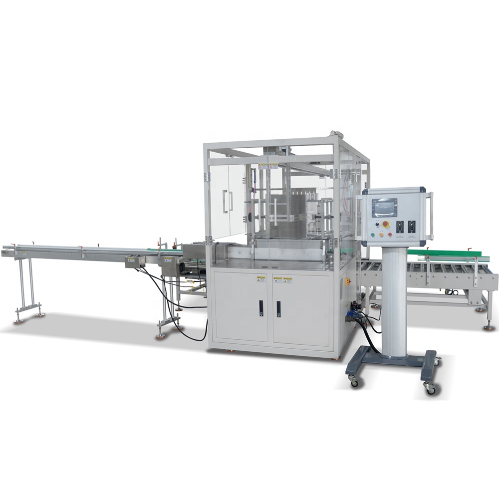 Automatic Factory Price Case Packer Box Packaging Machine Electric Drive for Food Chemical Beverage with Core PLC Components