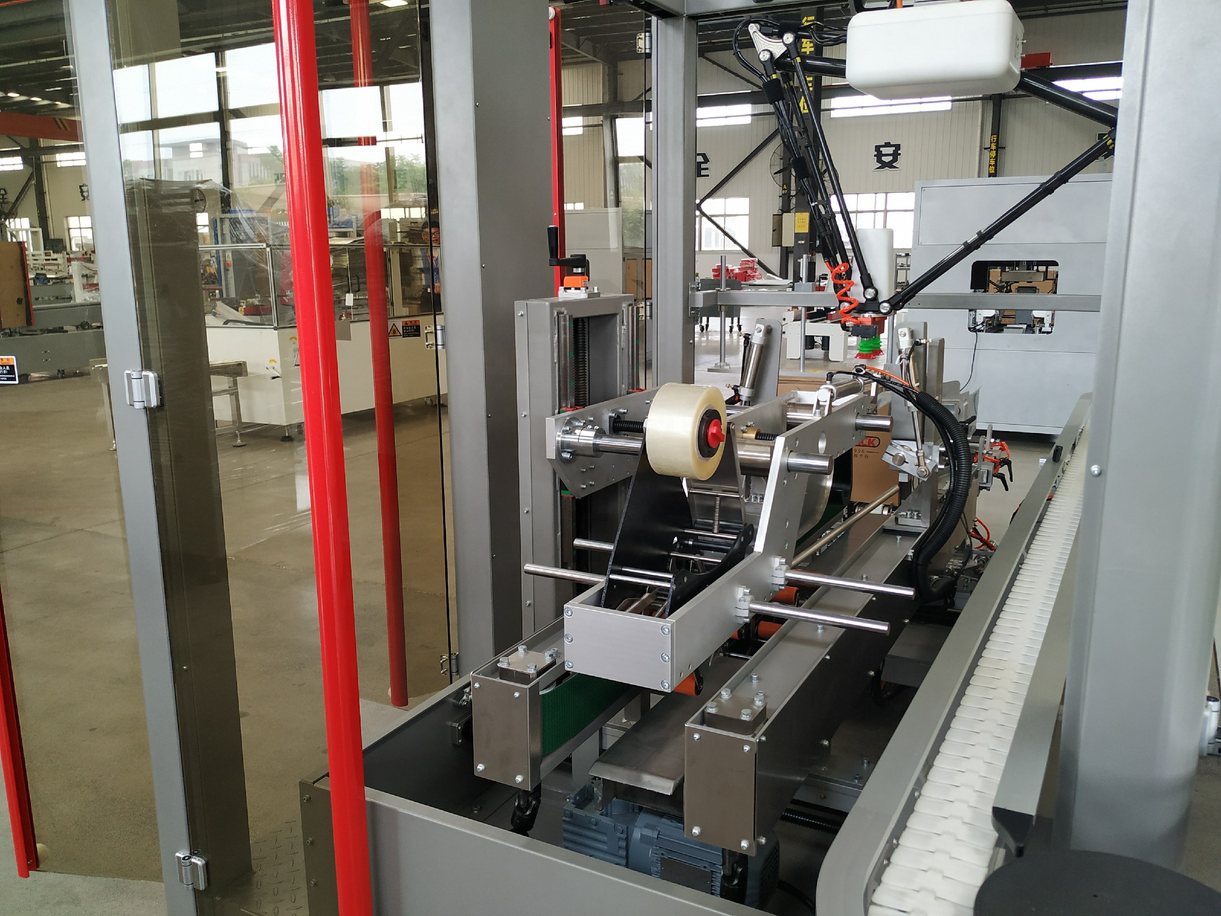 High Speed Delta Robot Carton Box Packer Pouch case Packing Machine Robotic Pick and Place Case Packer