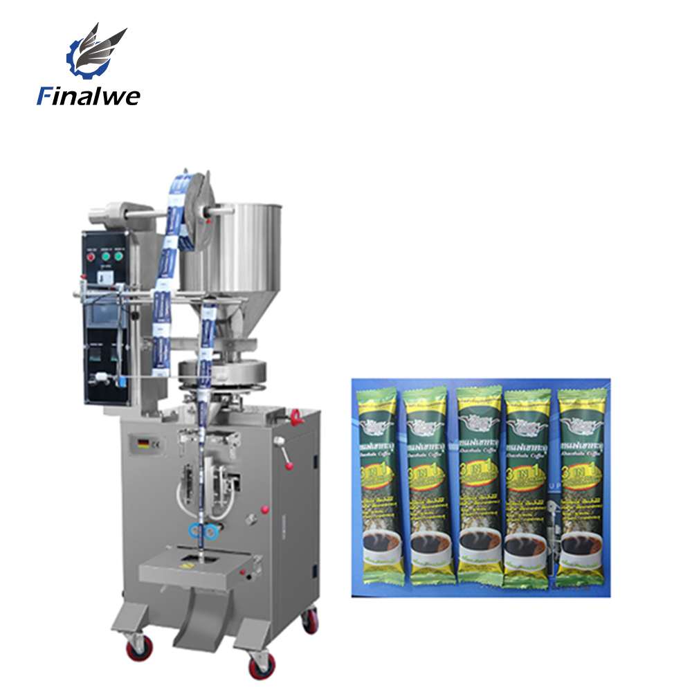 Finalwe Automatic Vertical High Precision Food Grade Plastic Bags Filling Sachet Granule Packing Machine