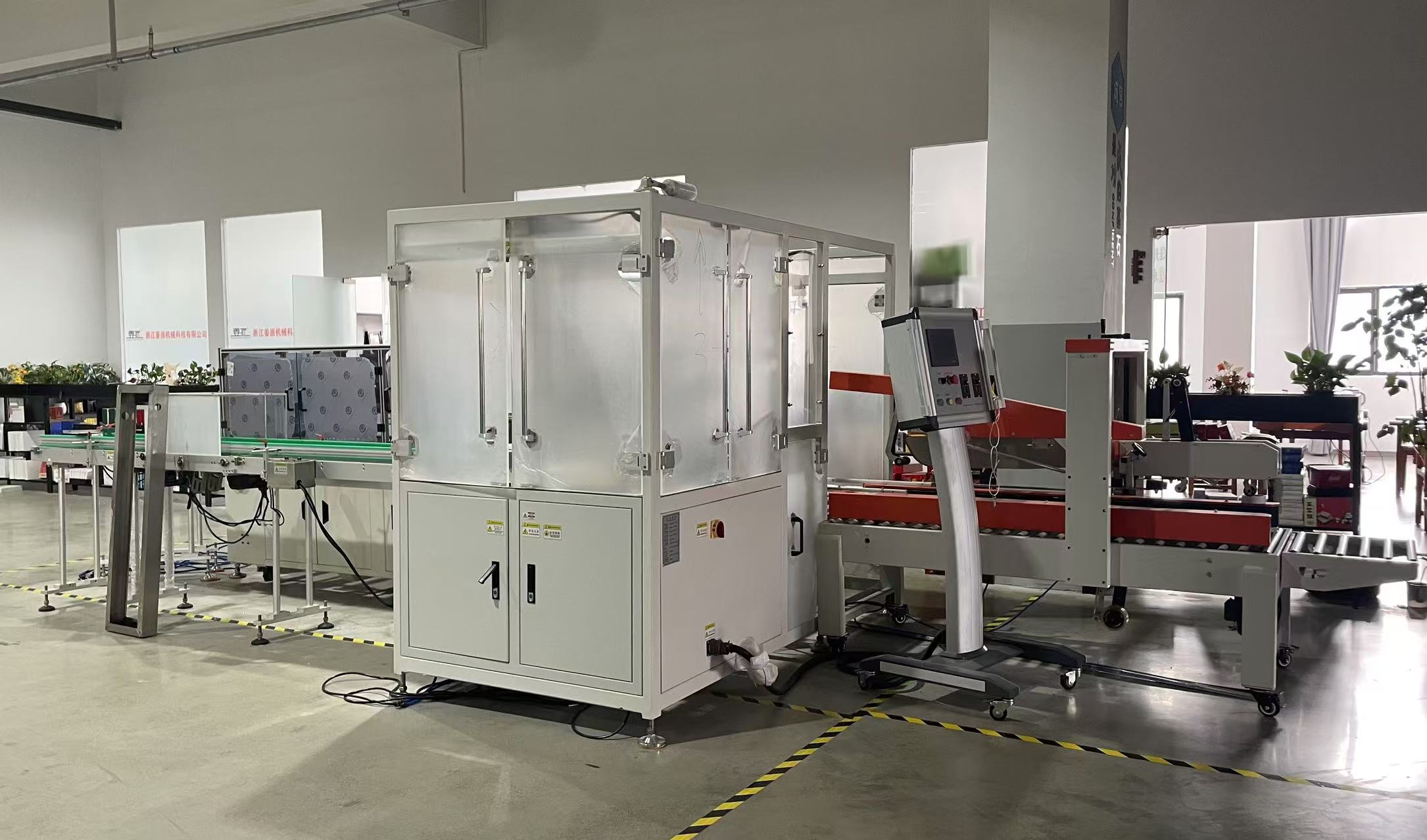 Automatic Case Packer Box Packaging Machine Electric Drive